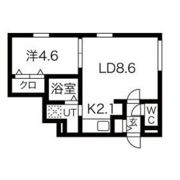 北斗エンブレム札幌北の間取り画像