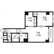 エステラ南3条館Aの間取り画像