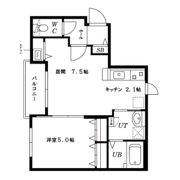 リバティ中島公園の間取り画像
