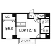 ソールタワー大通の間取り画像