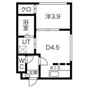knowledge円山の間取り画像