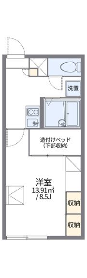 レオパレスSK9の間取り画像