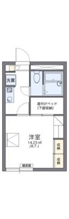 レオパレスライブリーIIの間取り画像