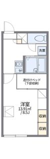 レオパレスSK9の間取り画像