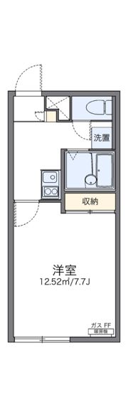レオパレスバレーコリーヌの間取り画像