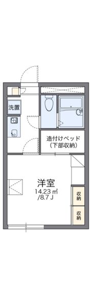 レオパレスPao Aの間取り画像