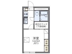 レオパレスアマーレ サッポロの間取り画像