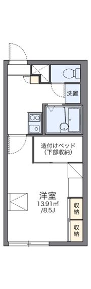 レオパレスKINOSHITAの間取り画像