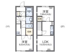 レオネクストユアーズ若竹の間取り画像