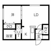 ALPHA南10条の間取り画像