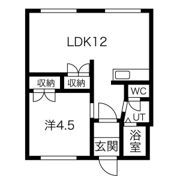 レジデンスふれあいの間取り画像