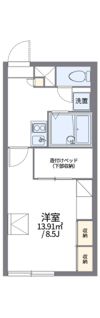 レオパレス澄川駅前の間取り画像
