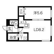 リージェントN札幌の間取り画像