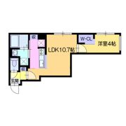 仮）ガルボ中島公園の間取り画像