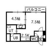エポック南7条館の間取り画像