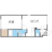 ウェルス医大前の間取り画像