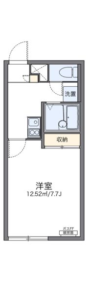 レオパレスフォルテックIの間取り画像
