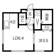 Vivace平岸の間取り画像