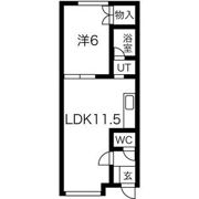 コーポエミネンスの間取り画像