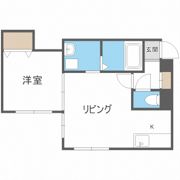 Flats LIDO菊水の間取り画像