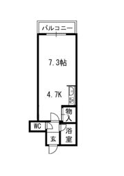 ジュイエ中の島の間取り画像