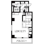 レジデンスカープ札幌の間取り画像