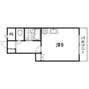 六本木ヒルズ17水車町の間取り画像