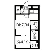 プレジール医大前の間取り画像