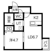 オルフィークの間取り画像