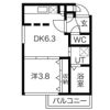 Blanc Bonheur Soenの間取り画像