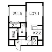 ウルス平岸の間取り画像