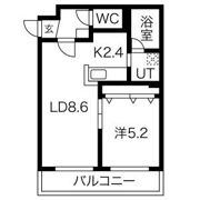 NooN豊平公園の間取り画像
