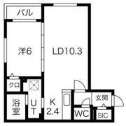 クラリス平岸IIの間取り画像