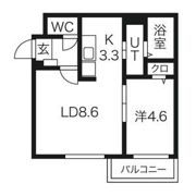 クレストハウス1816の間取り画像