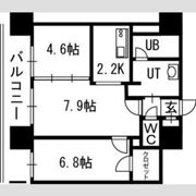 クレジデンス札幌・南4条の間取り画像