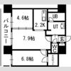 クレジデンス札幌・南4条の間取り画像