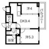 ラ・クラッセ札幌リードスクエアの間取り画像