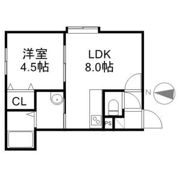 フォーレストハイム南6条の間取り画像