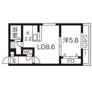 コムズ南平岸の間取り画像