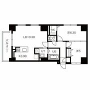 URBAN FLATS琴似（アーバンフラッツ琴似）の間取り画像