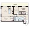 S-RESIDENCE二十四軒avelisの間取り画像