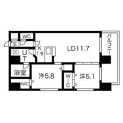 MODENA円山（モデナ円山）の間取り画像