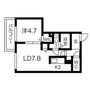 アステール学園前の間取り画像