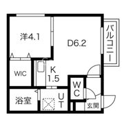 COSK美園の間取り画像