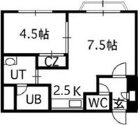 エポック南7条館の間取り画像