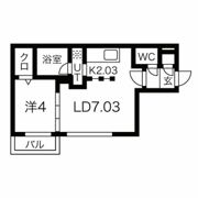 クラウドロア宮の森の間取り画像