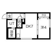 RAFFINE N20WESTの間取り画像