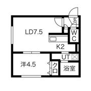 Crea Maison発寒南Eastの間取り画像