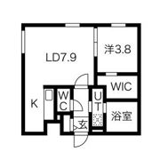 イクス北円山の間取り画像