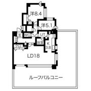 円山4条シティハウスの間取り画像